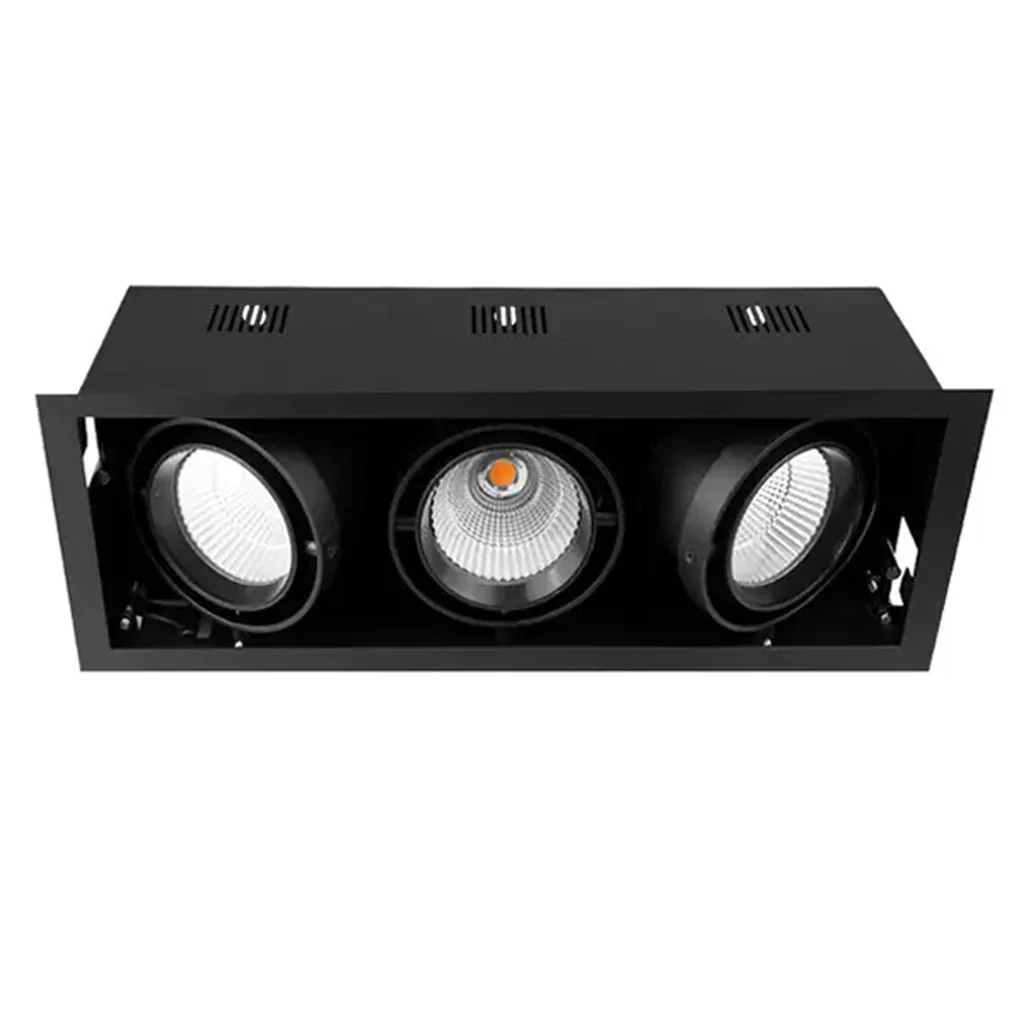 472mmx165mm LED Downlight 75w Black, Silver, White 2.7k, 3k, 4k, 5k, Vivid CRI 90+ XMB325 Trend Lighting - Image 2