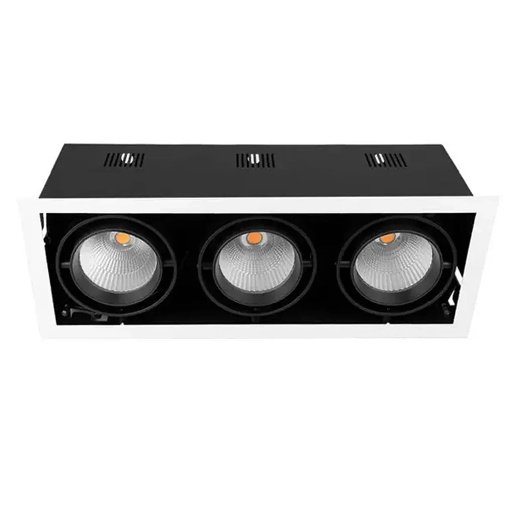 472mmx165mm LED Downlight 75w Black, Silver, White 2.7k, 3k, 4k, 5k, Vivid CRI 90+ XMB325 Trend Lighting - Image 4