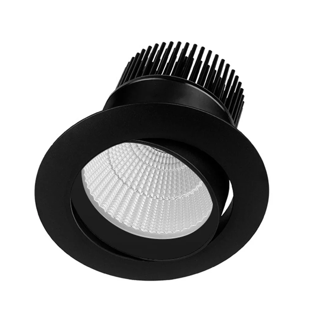 120mm LED Downlight 10w Black, Silver, White 2.7k, 3k, 4k, 5k, Vivid CRI 90+ XDM10 Trend Lighting - Image 2