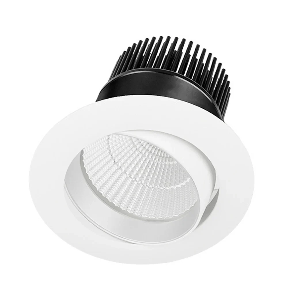 120mm LED Downlight 10w Black, Silver, White 2.7k, 3k, 4k, 5k, Vivid CRI 90+ XDM10 Trend Lighting - Image 4