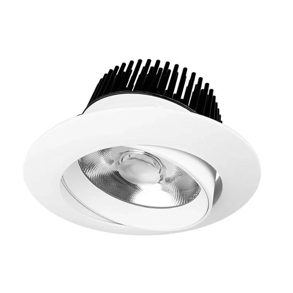 120mm LED Downlight 25w Black, Silver, White 2.7k, 3k, 4k, 5k, Vivid CRI 90+ XDMS25 Trend Lighting