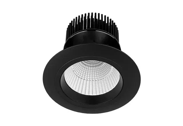 120mm LED Downlight 25w Black, Silver, White 3k/4k CRI 90+ XDF25 Trend Lighting - Image 2