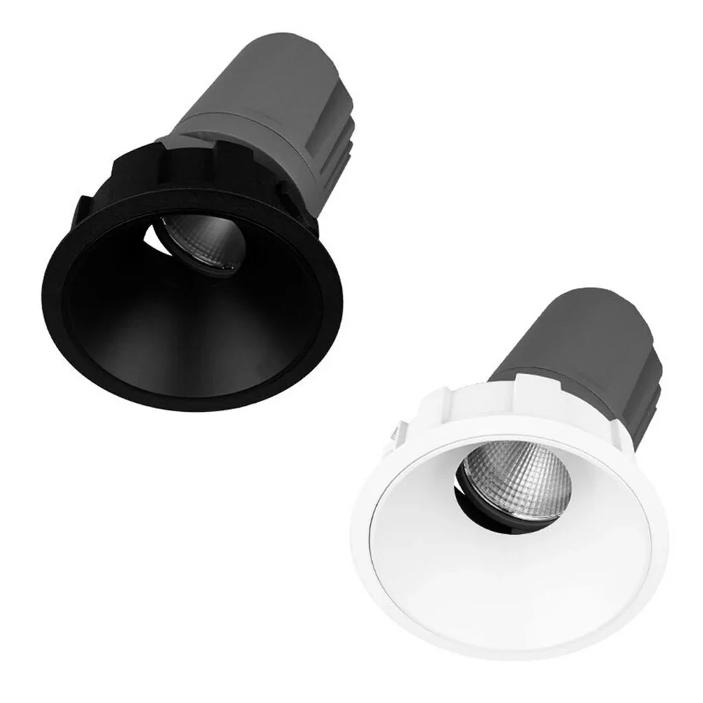 122mm LED Downlight 18w Black, White 3k, 4k CRI 90+ XRA20 Trend Lighting