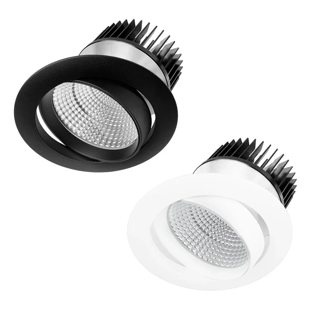 150mm LED Downlight 55w Black, Silver, White 2.7k, 3k, 4k, 5k CRI 90+ XDL55 Trend Lighting