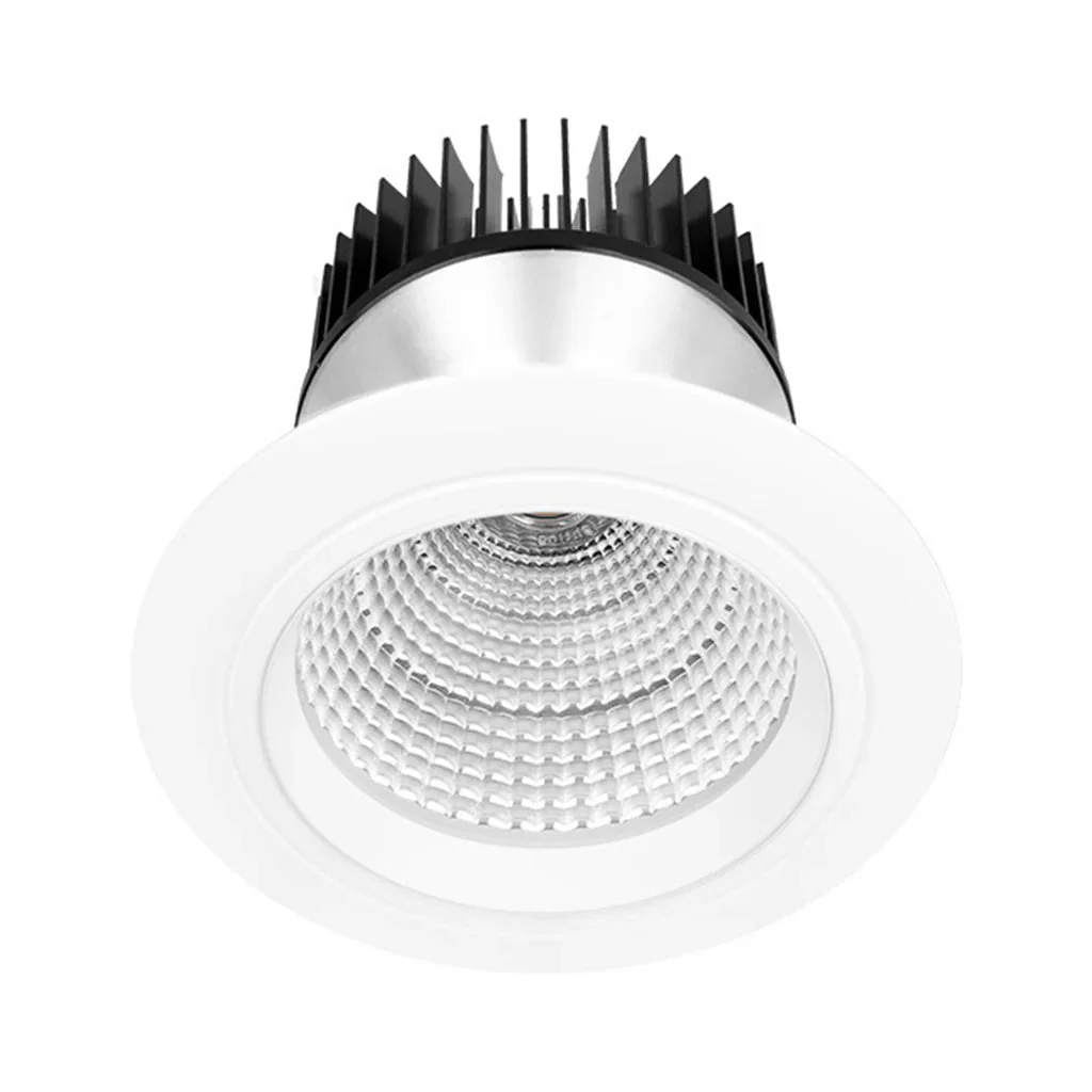 150mm Maxiled LED Downlight 55w White, Black or Silver 2.7k, 3k, 4k, 5k 90+ XDF55 Trend Lighting - Image 3