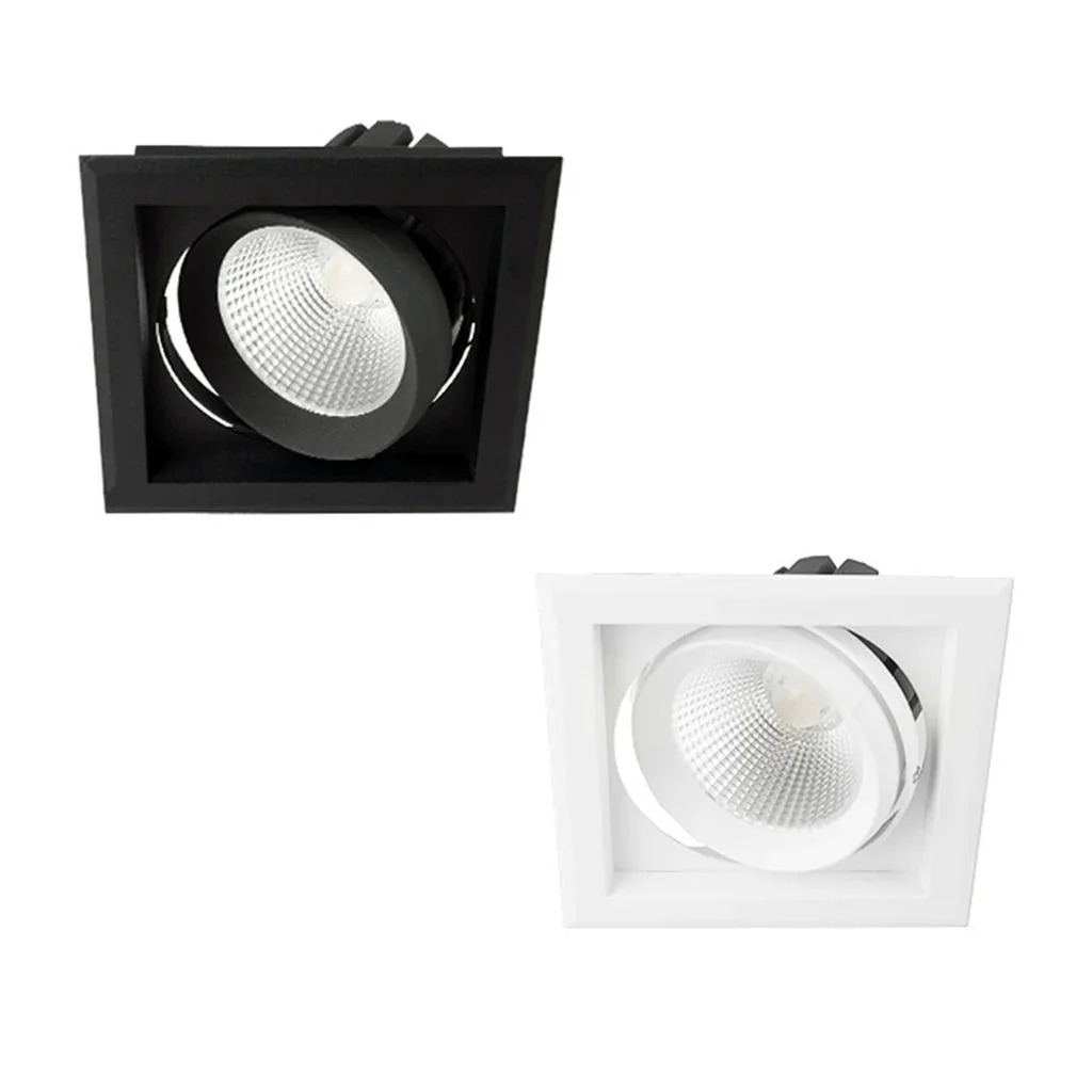 160mm LED Downlight 25w Black, White 3k, 4k XMC125 Trend Lighting