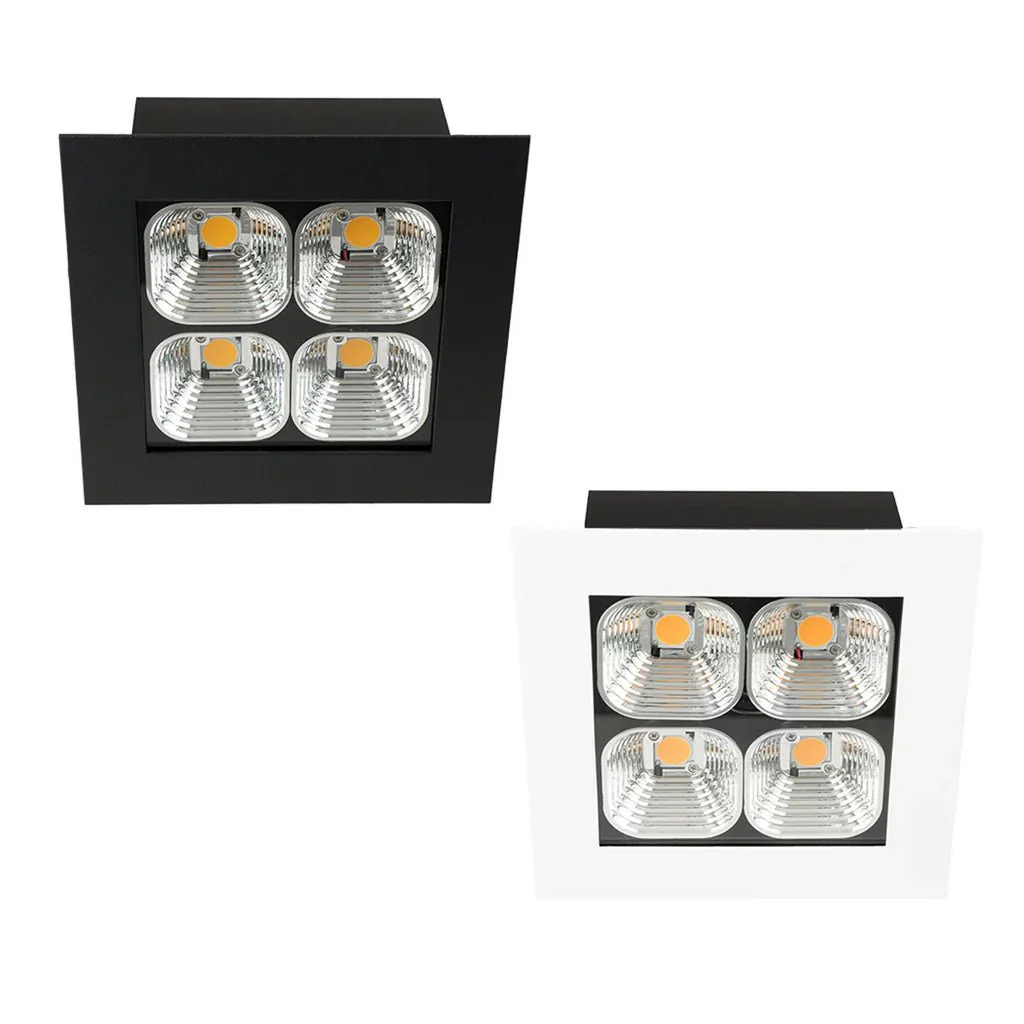 165mm Maxiled LED Downlight 42w White, Black, Silver 2.7k, 3k, 4k, 5k CRI 90+ XMW40 Trend Lighting