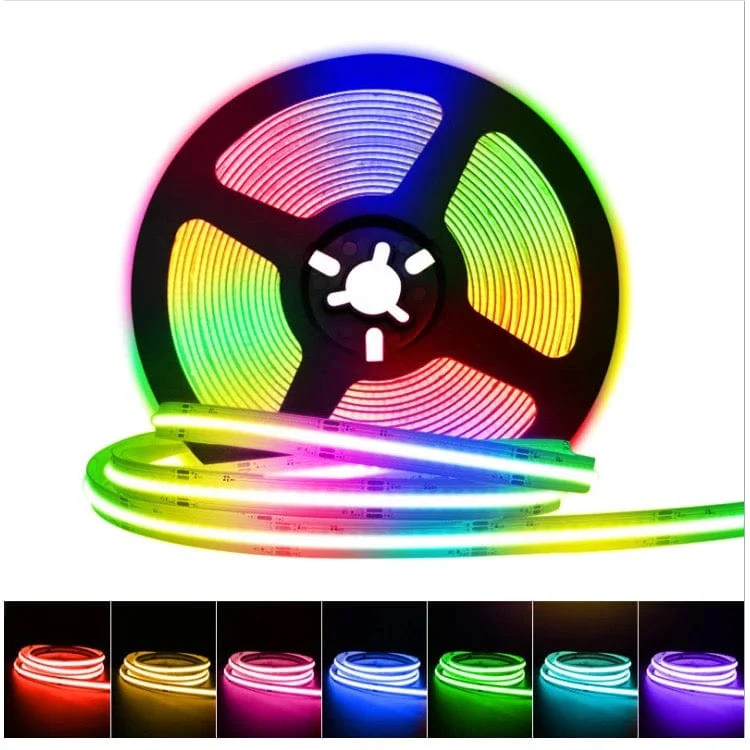 12mm | 15W/m RGB | IP67 | COB Flexible LED Strip Light - Image 4