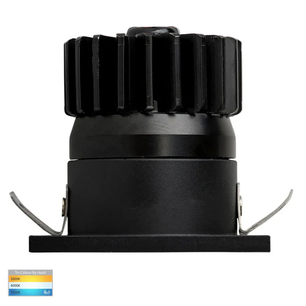 38mm Niche LED Downlight 3w Black, White CCT CRI 90+ HV5701T Havit Lighting - Image 4