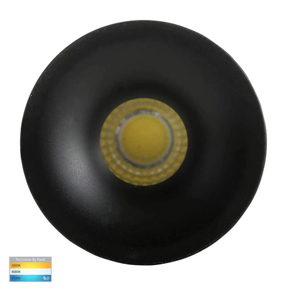 38mm Niche LED Downlight 3w Black, White CCT CRI 90+ HV5702T Havit Lighting - Image 4
