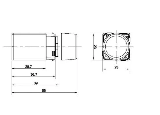 3A Lighting Rotary Controlled LED Trailing Dimmer 400VA - Image 2