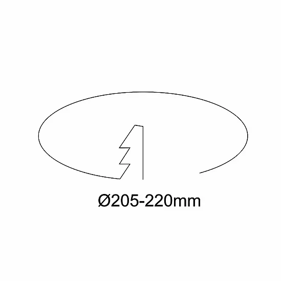 3A Lighting 40W High Efficiency Downlight DL4009/40W/TC - Image 4