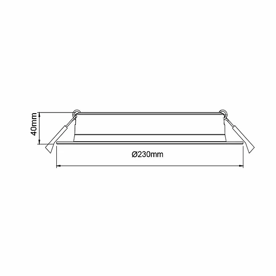 3A Lighting 40W High Efficiency Downlight DL4009/40W/TC - Image 5