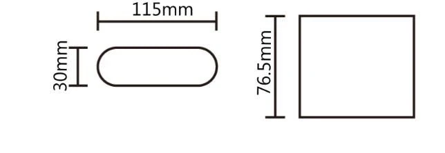 3A Lighting Ultra Slim Wall Light Tri Colour (ST362) Down only - Image 3