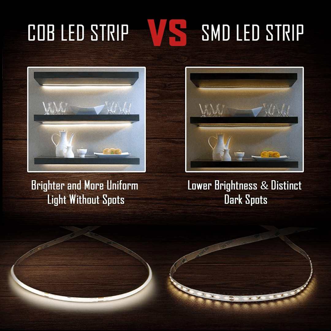 5 meter RGB Cobra Pro Indoor COB Dot Free Strip Light Kit - 75W - Image 6