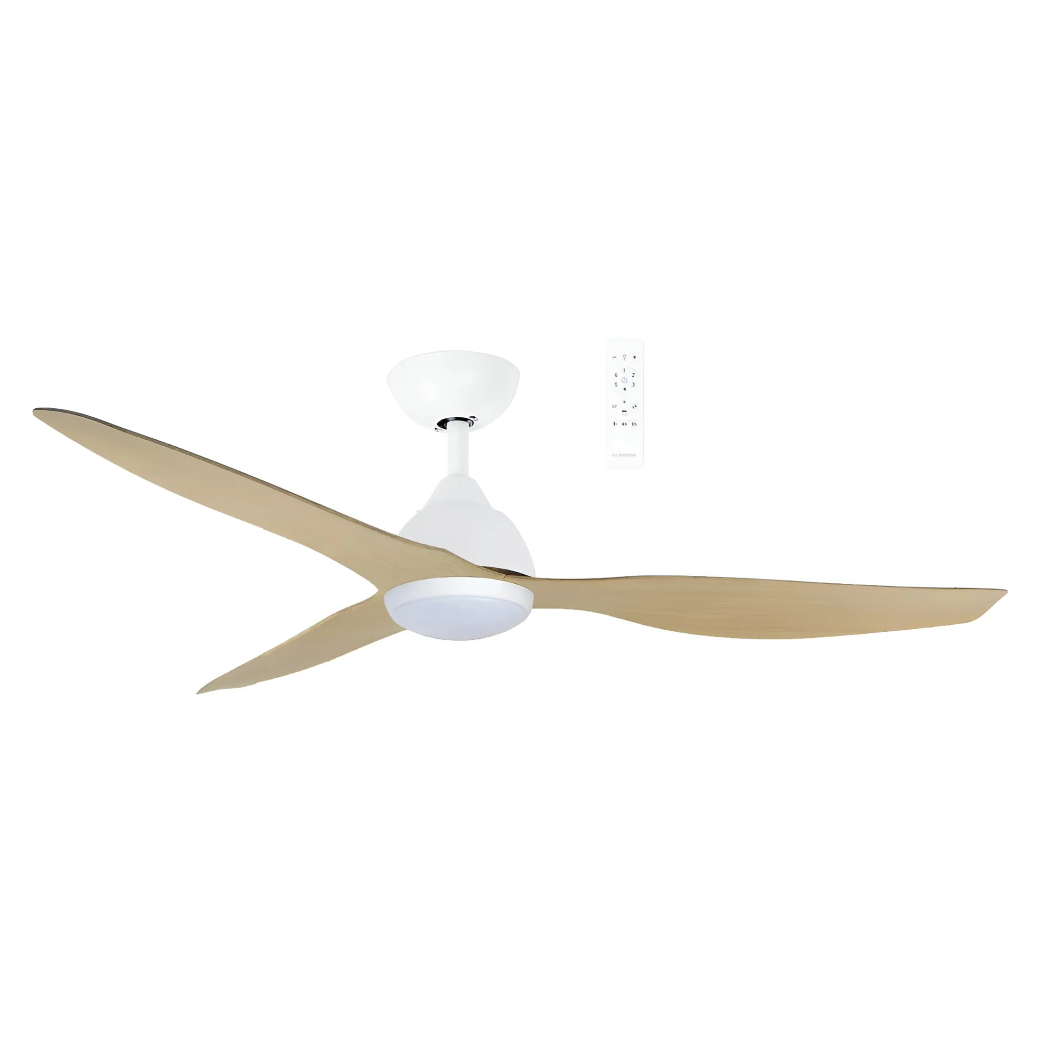 52" Avoca Smart WIFI DC Ceiling Fan  With Remote Control + Led Light - Image 4