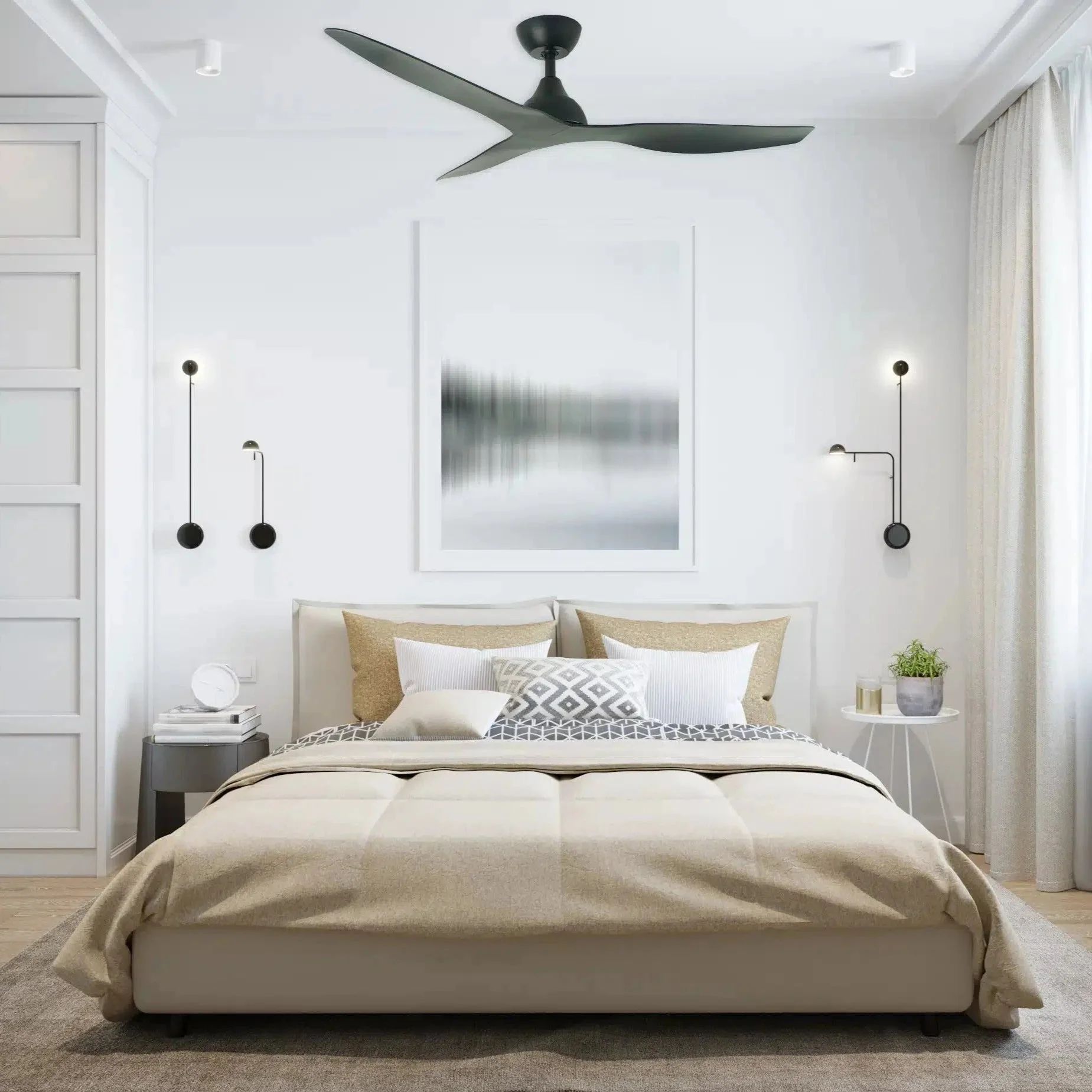 52" Avoca Smart WIFI DC Ceiling Fan with Remote Control - Image 6
