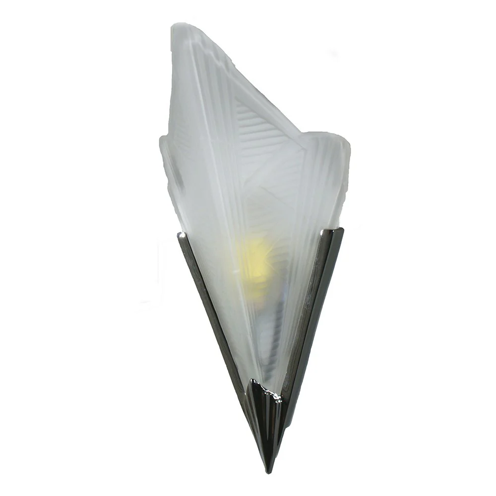 7011 1 Light Sconce Wall Light - Brass or Chrome - Image 3