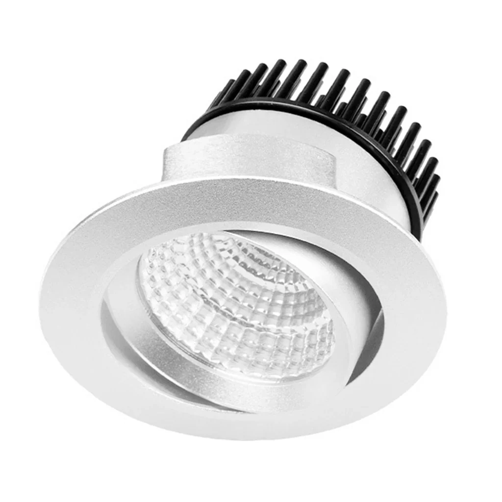 76mm Gimble LED Downlight 8.5w Black, White 3k, 4k RDA8 Trend Lighting (10 Pack) - Image 4