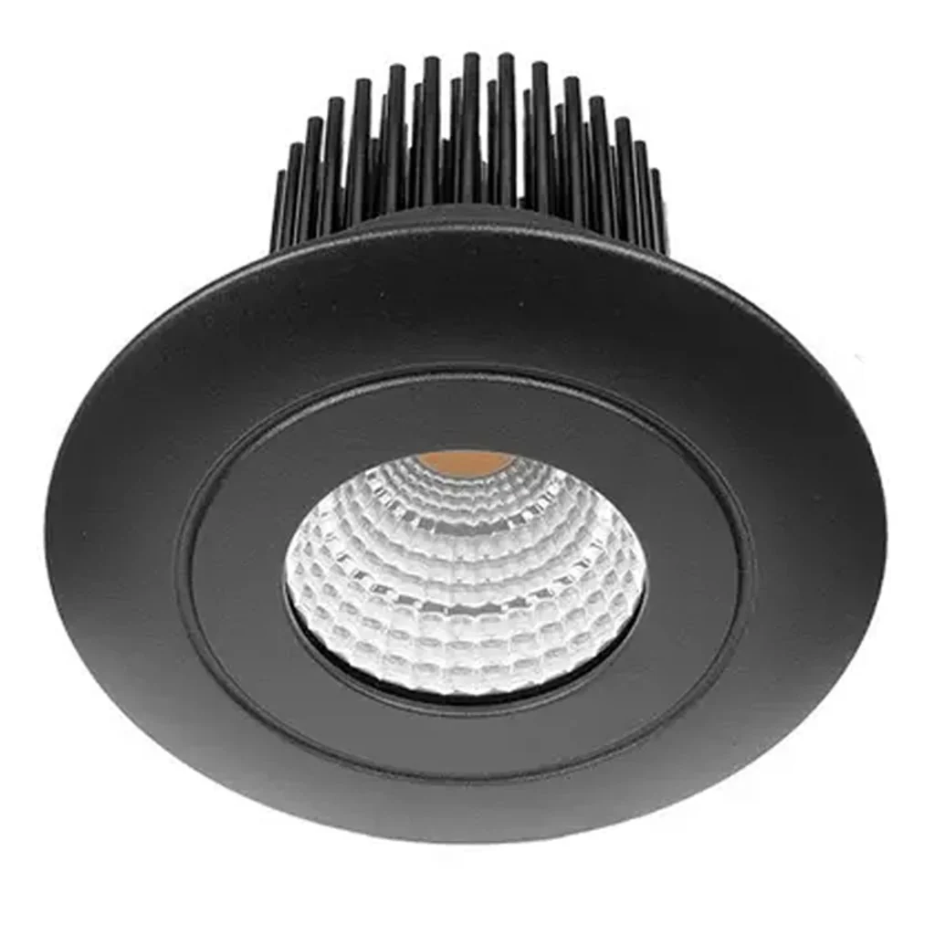 76mm LED Downlight 10w Black, Silver, White 2.7k/3k/4k/5k/Vivid CRI 90+ XDF10 Trend Lighting - Image 2