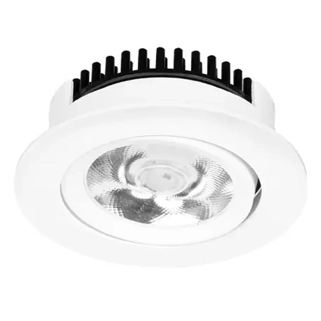 76mm LED Downlight 7w Black, White 3k, 4k EA73 Trend Lighting - Image 2