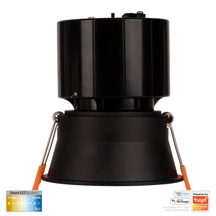 76mm Prime Wifi LED Downlight 12w CCT CRI 90+ HV5513CCT Havit Lighting - Image 10