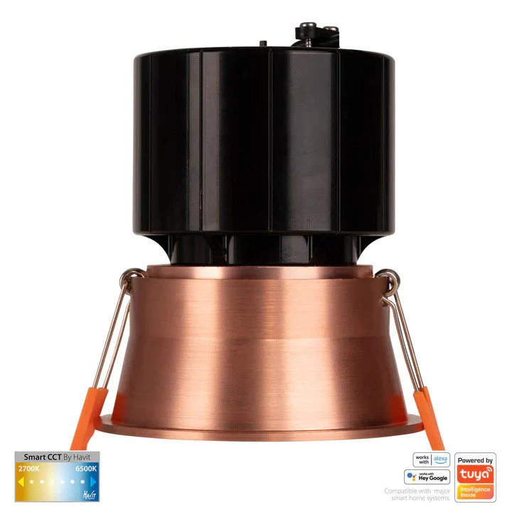 76mm Prime Wifi LED Downlight 12w CCT CRI 90+ HV5513CCT Havit Lighting - Image 16