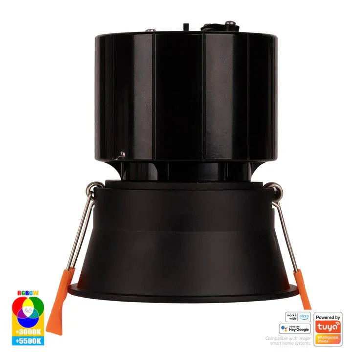 76mm Prime Wifi LED Downlight 12w RGBCW CRI 90+ HV5513RGBCW Havit Lighting - Image 10