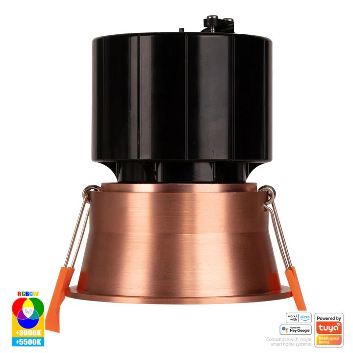76mm Prime Wifi LED Downlight 12w RGBCW CRI 90+ HV5513RGBCW Havit Lighting - Image 16