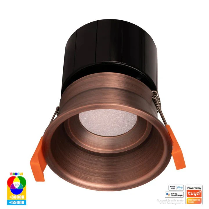 76mm Prime Wifi LED Downlight 12w RGBCW CRI 90+ HV5513RGBCW Havit Lighting - Image 3