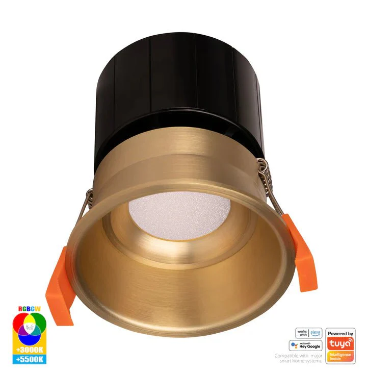 76mm Prime Wifi LED Downlight 12w RGBCW CRI 90+ HV5513RGBCW Havit Lighting - Image 4