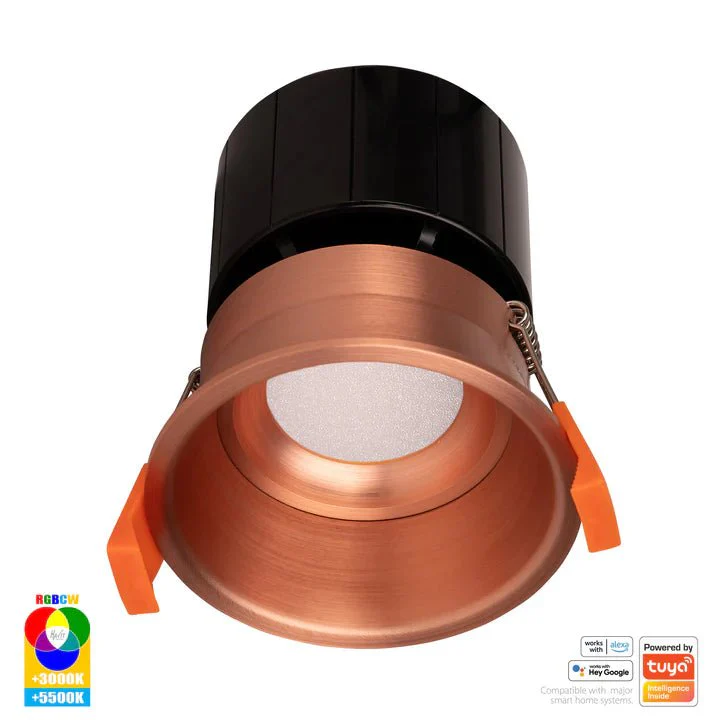 76mm Prime Wifi LED Downlight 12w RGBCW CRI 90+ HV5513RGBCW Havit Lighting - Image 5