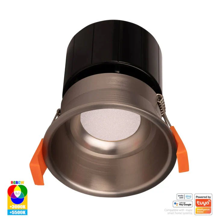 76mm Prime Wifi LED Downlight 12w RGBCW CRI 90+ HV5513RGBCW Havit Lighting - Image 6