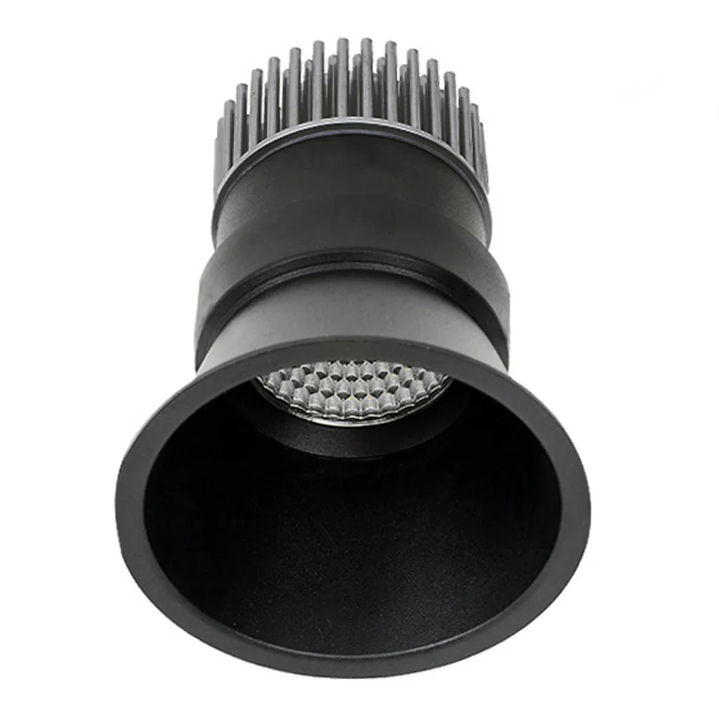 78mm LED Downlight 10w Black, White 2.7k/3k/4k CRI 90+ P12R Trend Lighting - Image 3