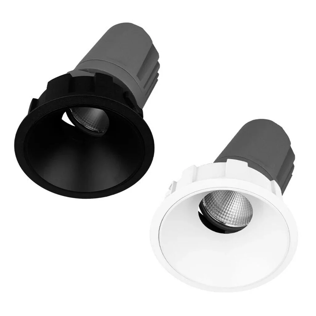 84mm LED Downlight 10w Black, White 3k, 4k CRI 90+ XRA10 Trend Lighting