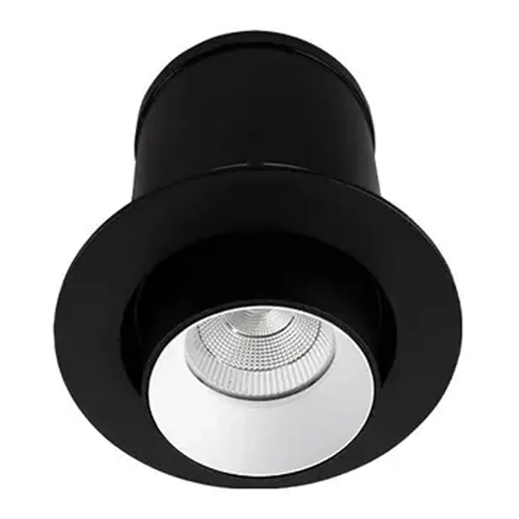 89mm LED Downlight 10w Black, White 3k, 4k CRI 90+ XRD10 Trend Lighting - Image 2