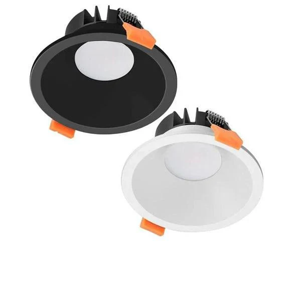 90mm LED Downlight 9w Black, White CCT HV5528T Havit Lighting