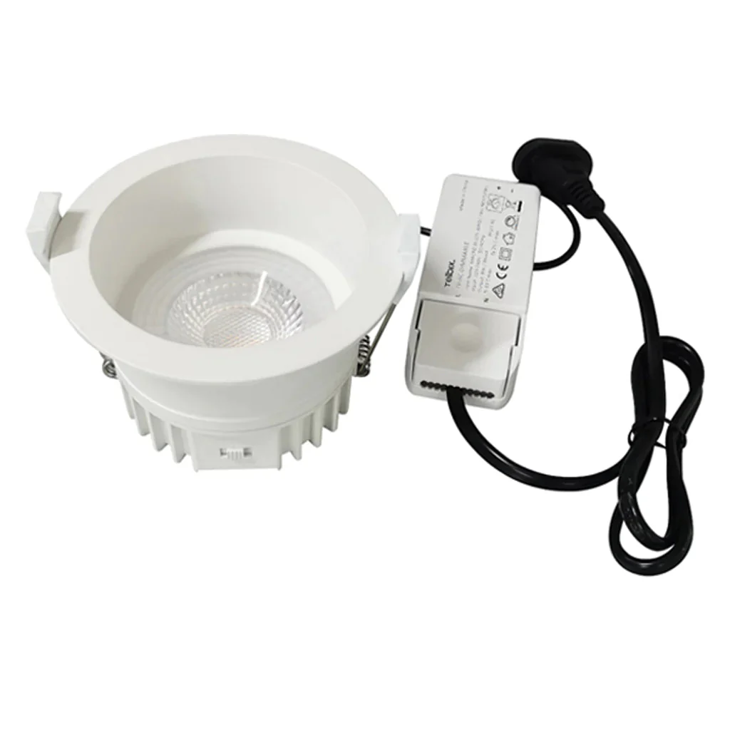 90mm LED Downlight 9w white, CCT MACRO DL105 Telbix Lighting - Image 2