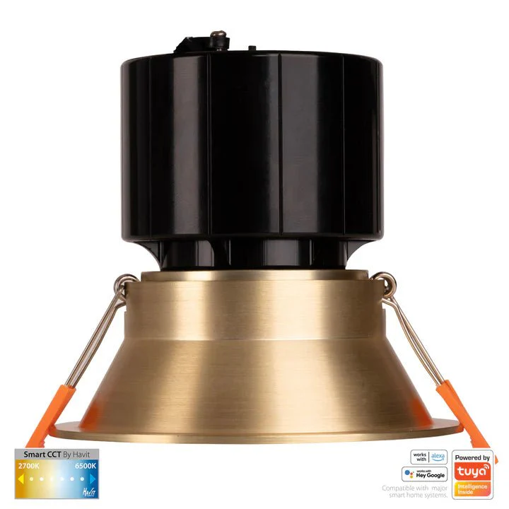 90mm Prime Deep Wifi LED Downlight 12w CCT CRI 90+ HV5514CCT Havit Lighting - Image 14