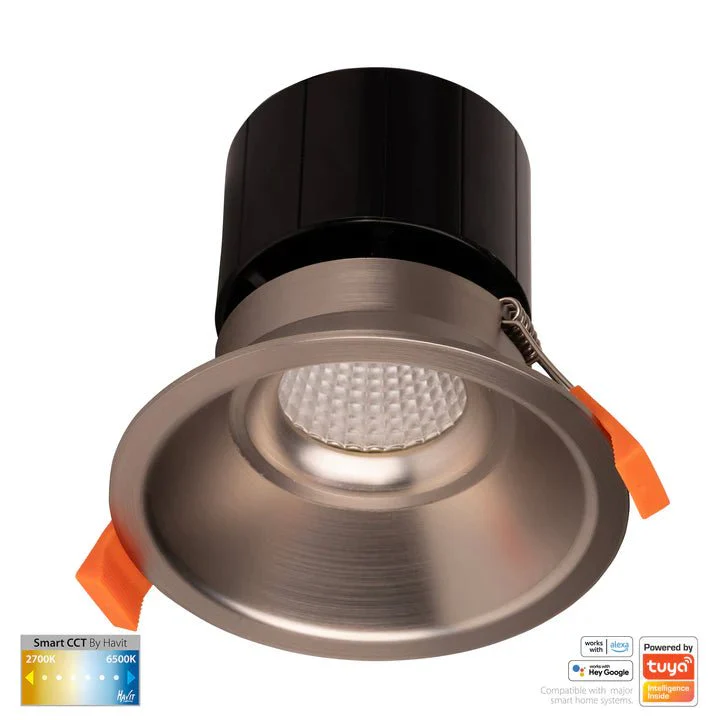 90mm Prime Deep Wifi LED Downlight 12w CCT CRI 90+ HV5514CCT Havit Lighting - Image 6