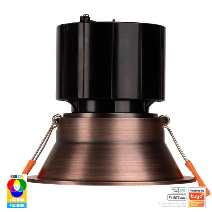90mm Prime Deep Wifi LED Downlight 12w RGBCW CRI 90+ HV5514RGBCW Havit Lighting - Image 12