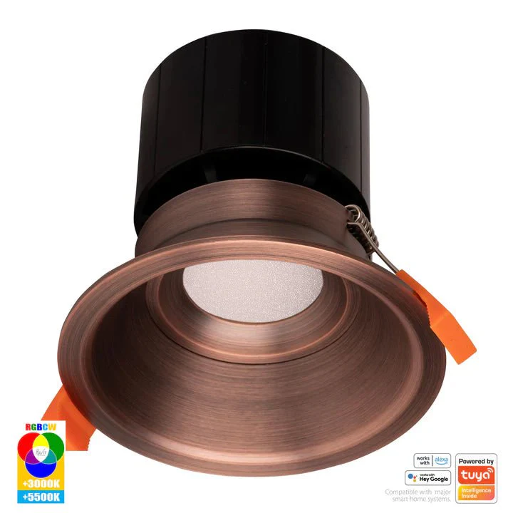 90mm Prime Deep Wifi LED Downlight 12w RGBCW CRI 90+ HV5514RGBCW Havit Lighting - Image 3