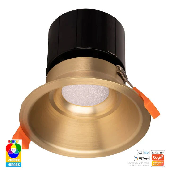 90mm Prime Deep Wifi LED Downlight 12w RGBCW CRI 90+ HV5514RGBCW Havit Lighting - Image 4