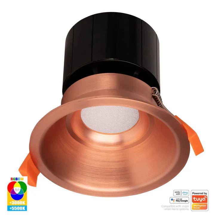 90mm Prime Deep Wifi LED Downlight 12w RGBCW CRI 90+ HV5514RGBCW Havit Lighting - Image 5