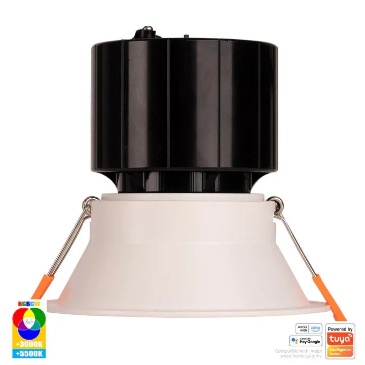 90mm Prime Deep Wifi LED Downlight 12w RGBCW CRI 90+ HV5514RGBCW Havit Lighting - Image 8