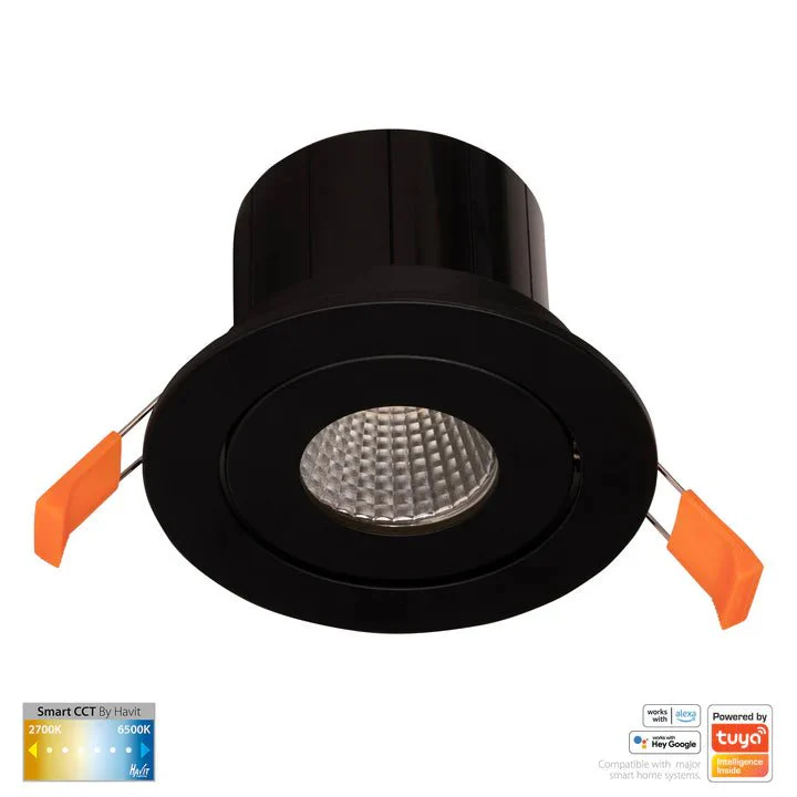 90mm Prime Wifi LED Downlight 12w CCT CRI 90+ HV5512CCT Havit Lighting