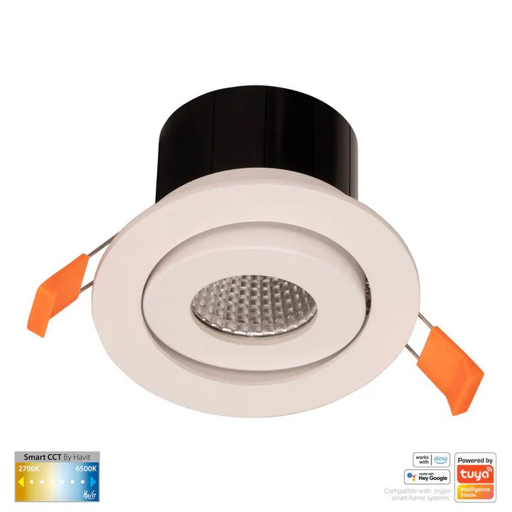 90mm Prime Wifi LED Downlight 12w CCT CRI 90+ HV5512CCT Havit Lighting - Image 11
