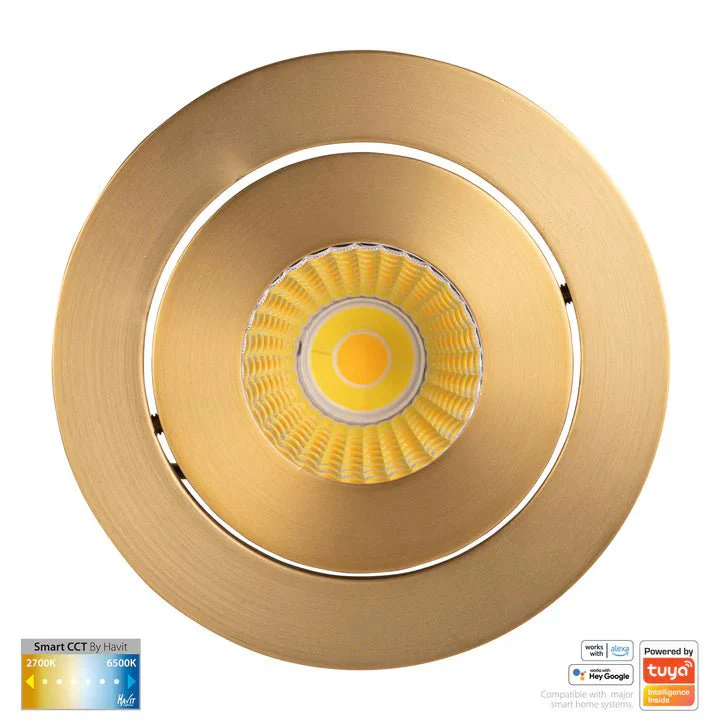 90mm Prime Wifi LED Downlight 12w CCT CRI 90+ HV5512CCT Havit Lighting - Image 19