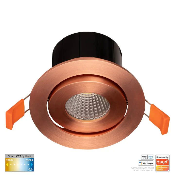 90mm Prime Wifi LED Downlight 12w CCT CRI 90+ HV5512CCT Havit Lighting - Image 20