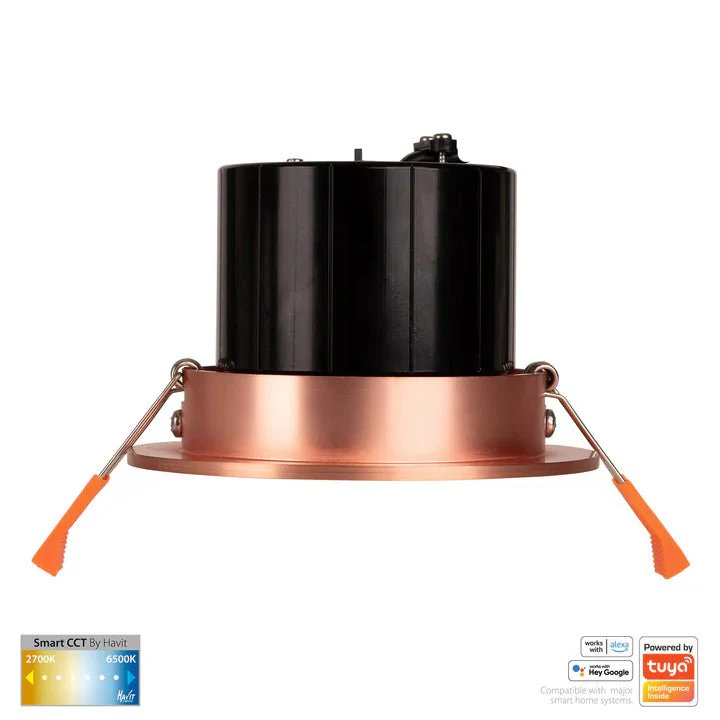 90mm Prime Wifi LED Downlight 12w CCT CRI 90+ HV5512CCT Havit Lighting - Image 21